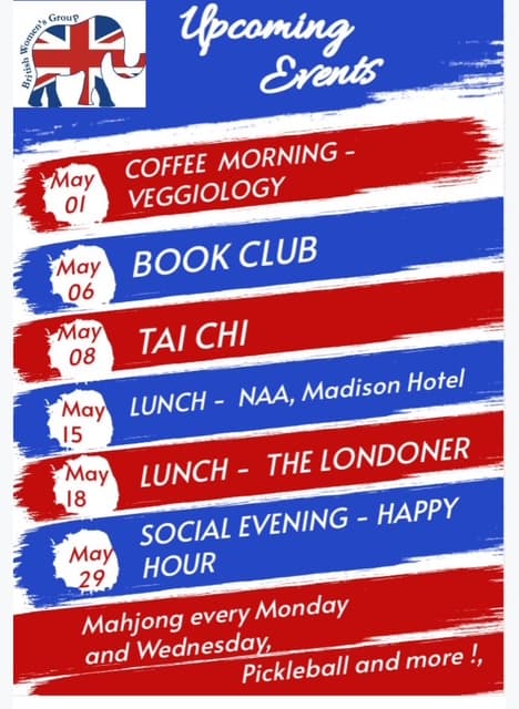 upcoming events